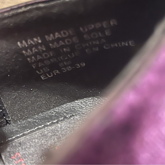 Strange Cvlt cult bat velvet platform heels shoes goth gothic vampire dolls kill - Picture 7 of 7